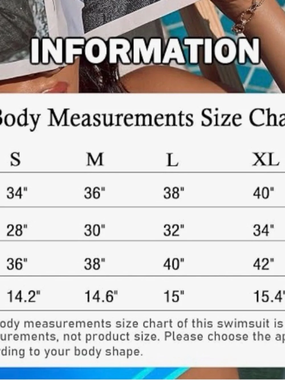 Women's Blue Two-Tone High-Waist Swim Set